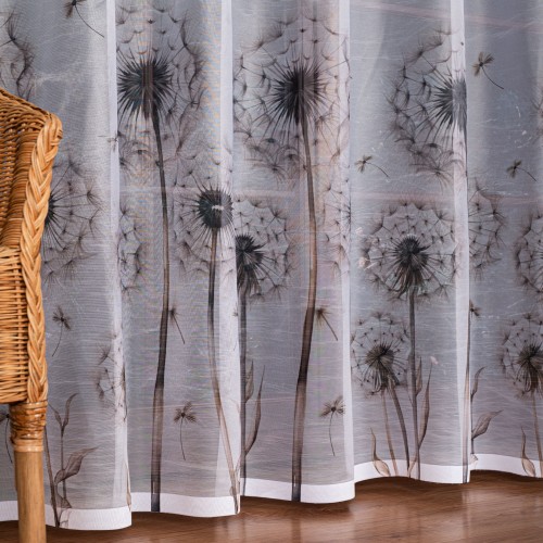 DMUCHAWCE Firanka żakardowa 023426, wysokość 240cm, kolor biały