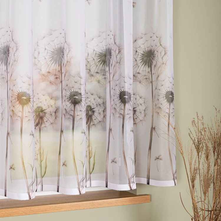 DMUCHAWCE Firanka żakardowa 023426, wysokość 150cm, kolor biały