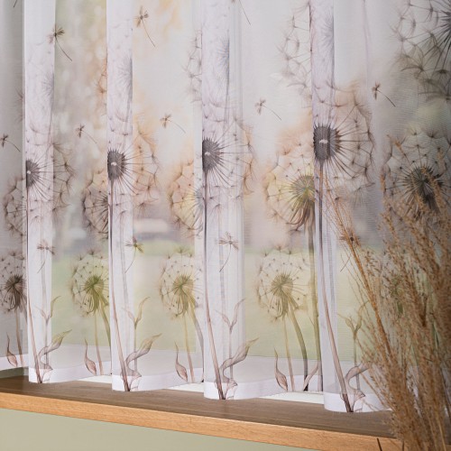 DMUCHAWCE Firanka żakardowa 023426, wysokość 170cm, kolor biały