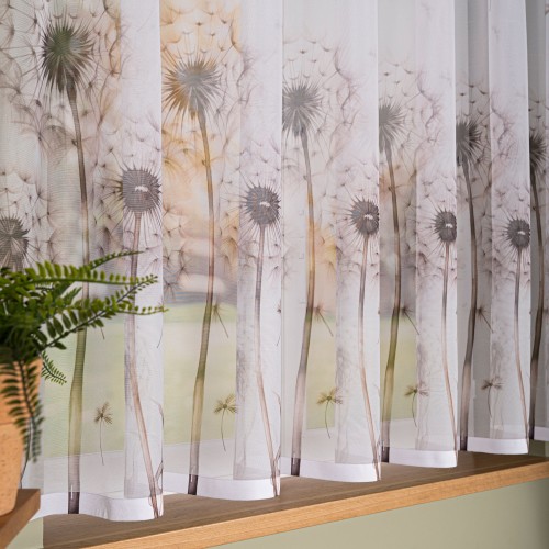 DMUCHAWCE Firanka żakardowa 023426, wysokość 160cm, kolor biały