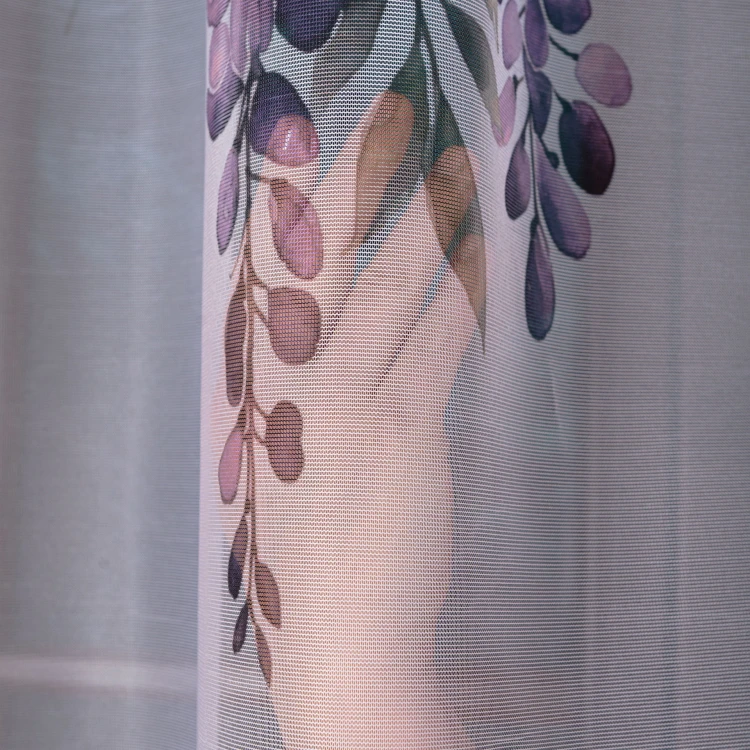 WISTERIA Firanka żakardowa 023426, wysokość 220cm, kolor biały