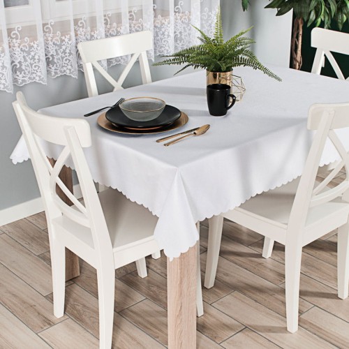 ALISA Bieżnik wodoodporny, 90x160cm, kolor biały