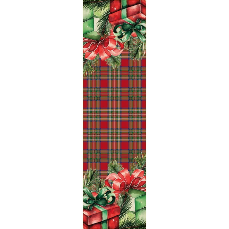 PREZENTY Bieżnik NINA WODOODPORNA, 38x140cm, kolor czerwony