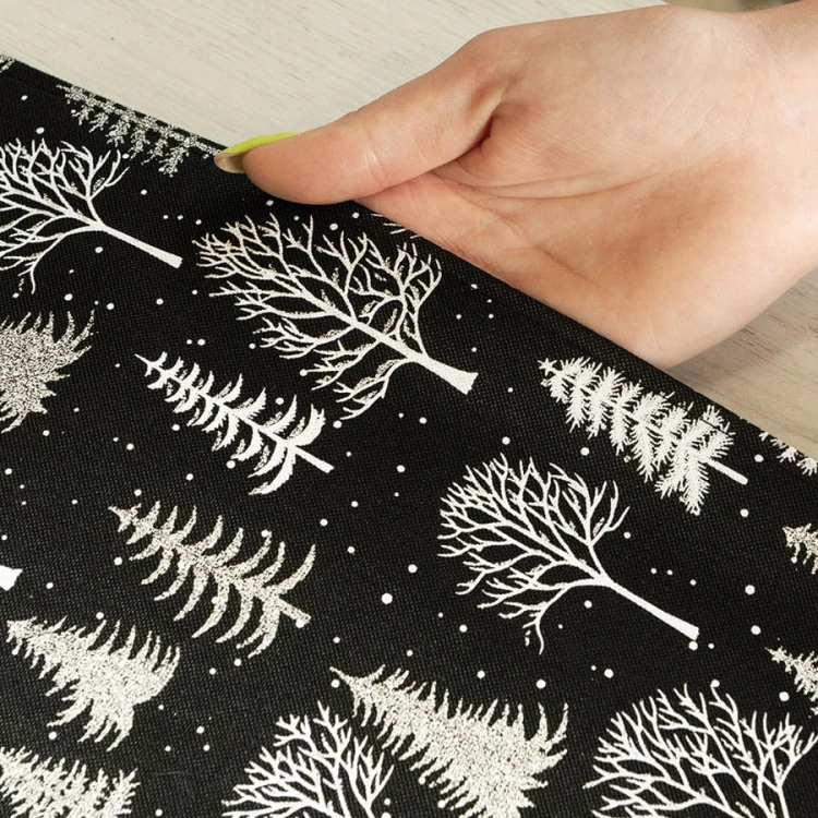 ZIMOWA MAGIA Bieżnik, szerokość 40cm x wysokość 140cm, kolor czarny