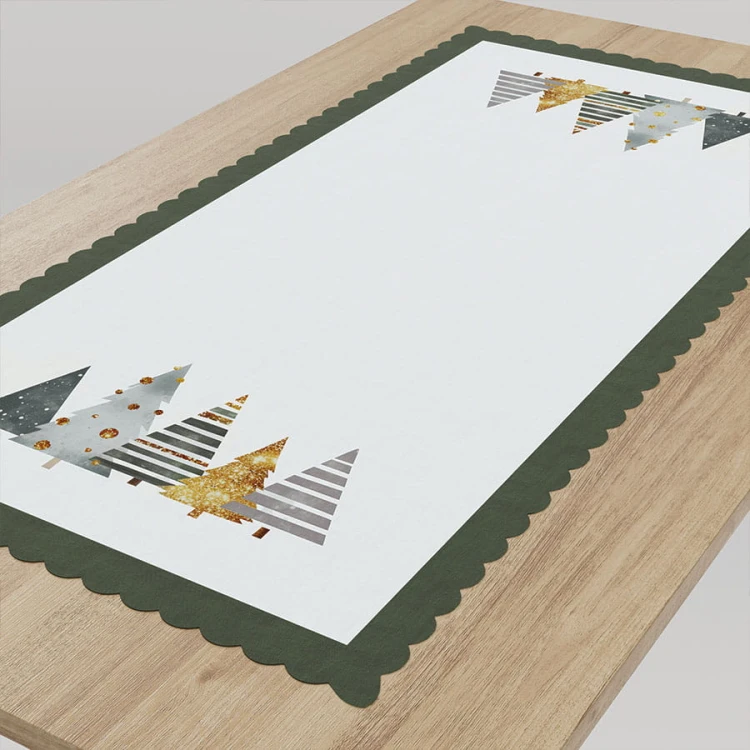 PASTELOWE CHOINKI Bieżnik NINA WODOODPORNA, 50x100cm, kolor wielokolorowy