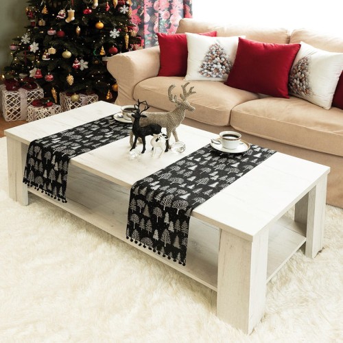 ZIMOWA MAGIA Bieżnik, szerokość 24cm x wysokość 90cm, kolor czarny