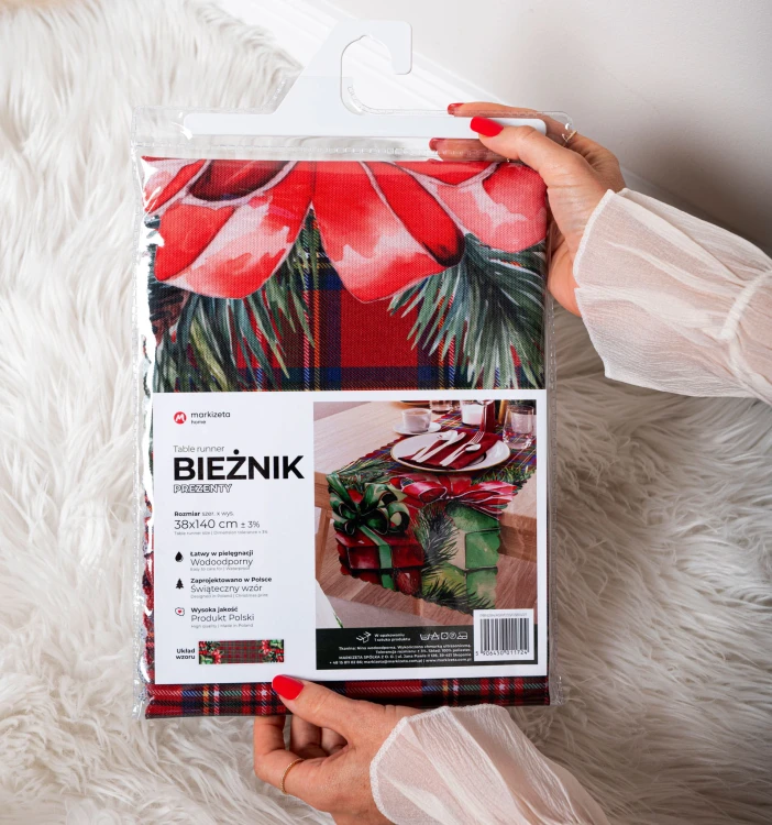 BOMBKI Bieżnik NINA WODOODPORNA, 50x100cm, kolor wielokolorowy