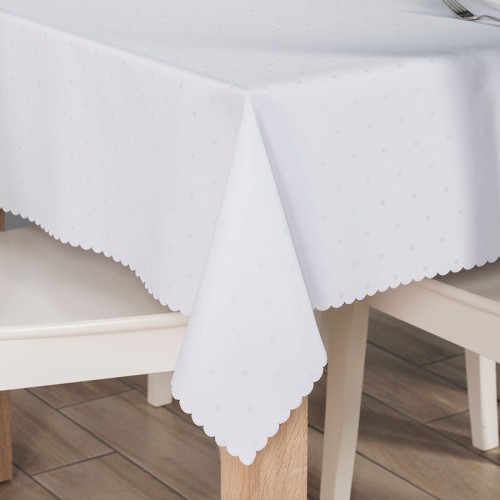 MIJA Bieżnik wodoodporny, 90x160cm, kolor biały