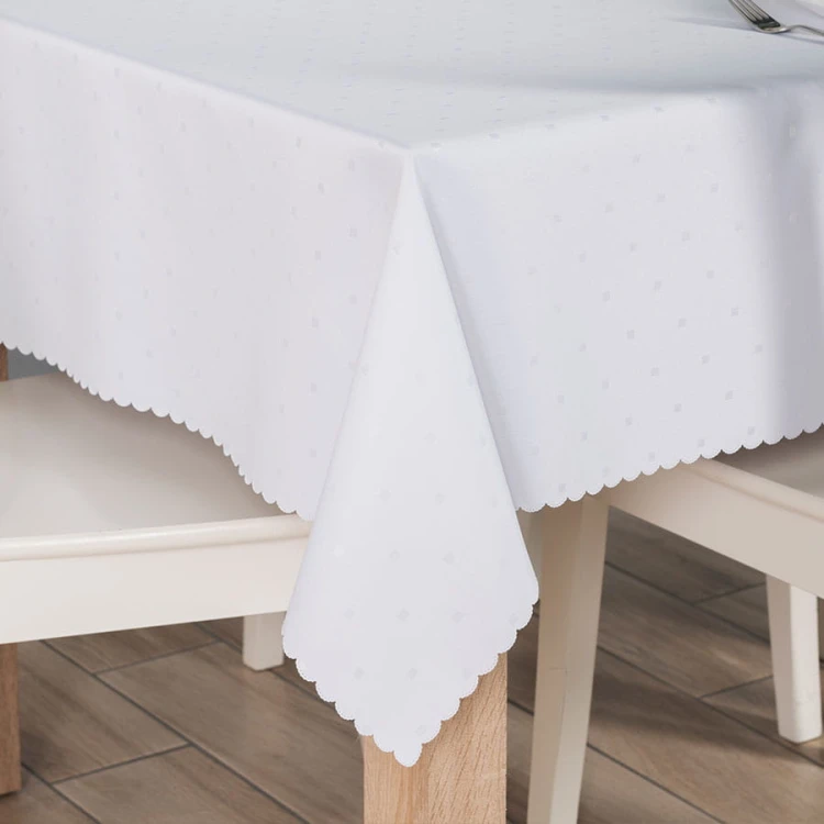 MIJA Bieżnik wodoodporny, 90x160cm, kolor biały