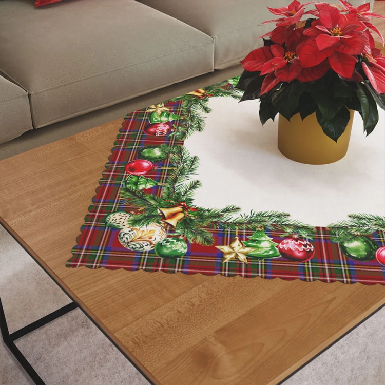 BOMBKI Serweta NINA WODOODPORNA, 79x79cm, kolor czerwony