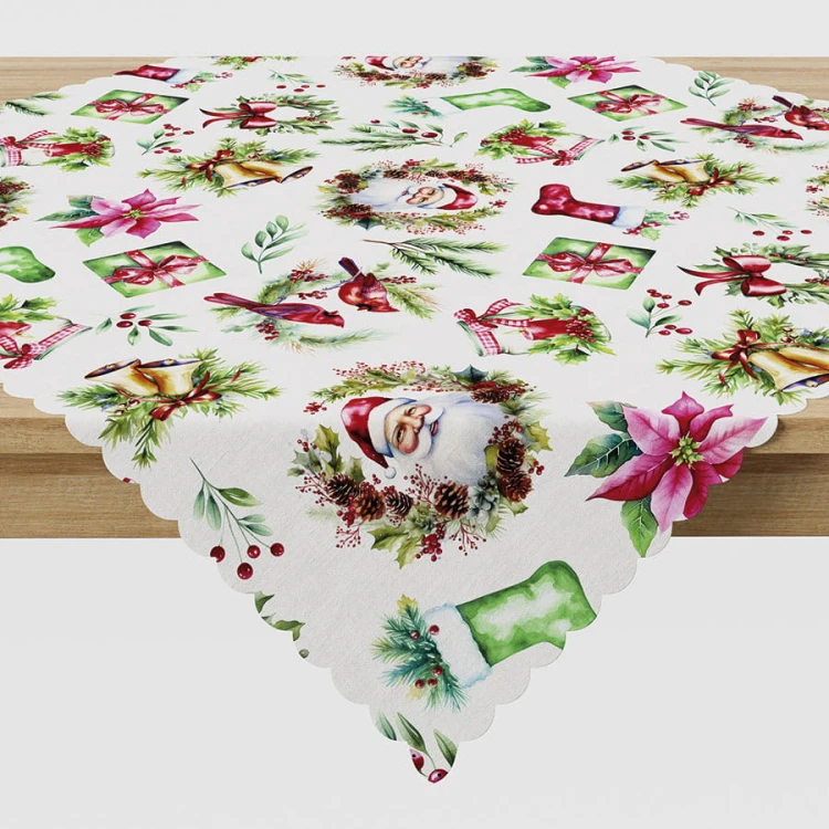 ŚWIĄTECZNY MIX Serweta NINA WODOODPORNA, 79x79cm, kolor wielokolorowy