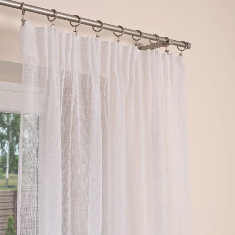 INEZ Firanka gotowa, szerokość 145 x wysokość 245cm, kolor biały