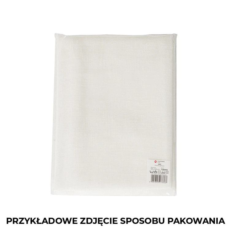 INEZ Firanka gotowa, szerokość 145 x wysokość 245cm, kolor biały
