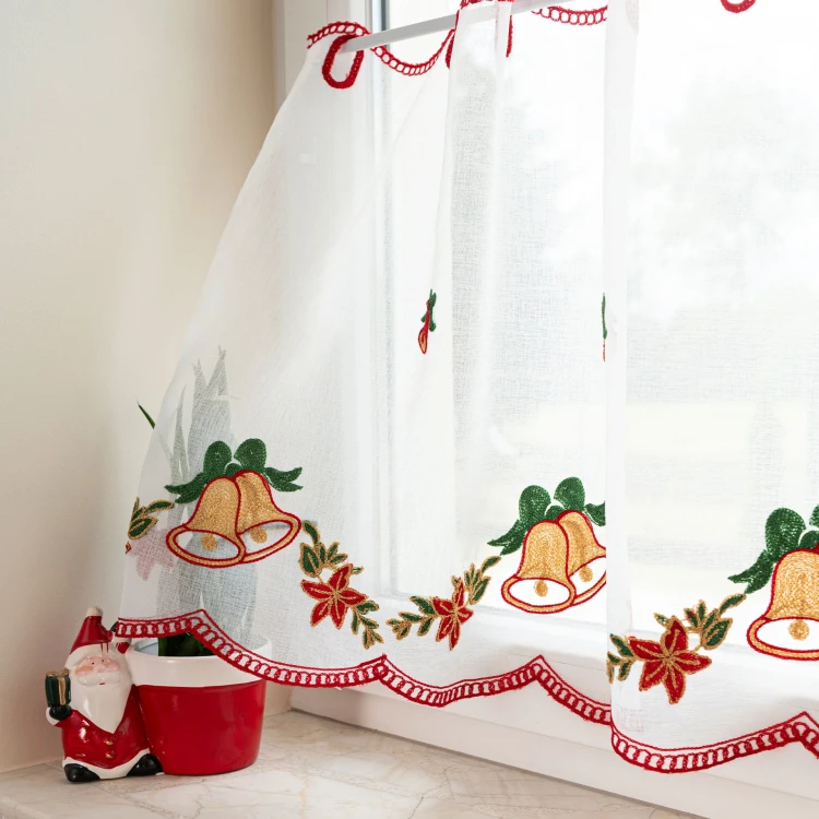 Zazdrostka haftowana, wysokość 50cm, kolor  biały