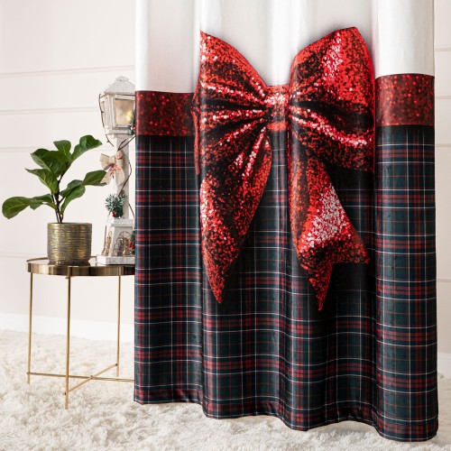 BROKATOWA KOKARDA, KRATA SZKOTI Panele zasłonowe typu VELVET wysokość 300cm, szerokość 140cm, kolor biały