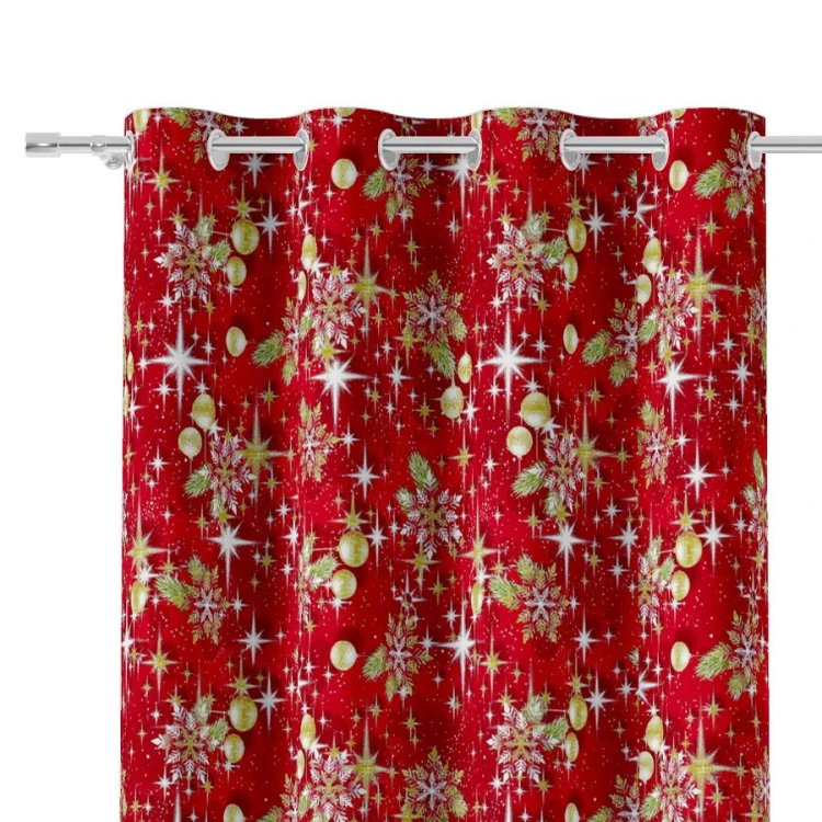 ŚWIĘTA Tkanina dekoracyjna świąteczna; szerokość 140cm