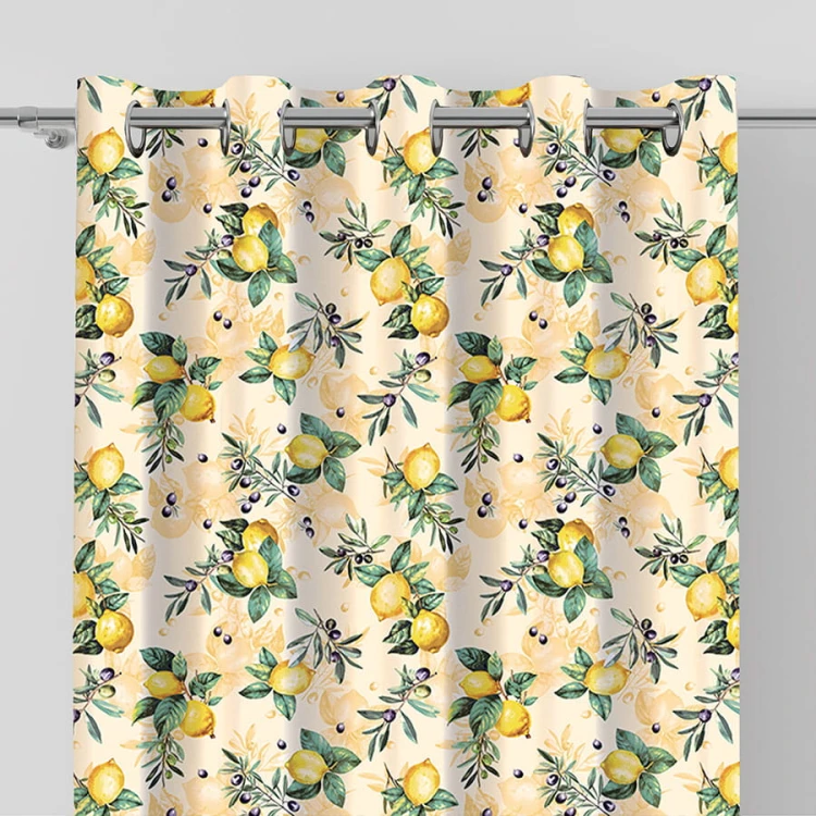 CITRUS Tkanina dekoracyjna NINA WODOODPORNA, 160cm, kolor żółty