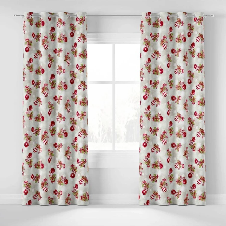 ŚWIĘTA Tkanina dekoracyjna świąteczna, 140cm