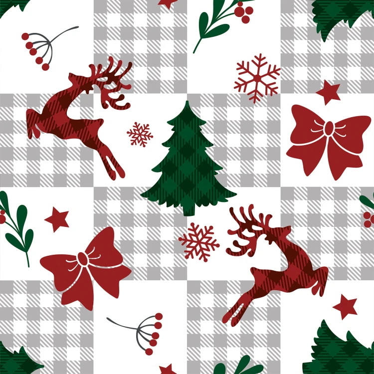 KRATA PATCHWORK Tkanina dekoracyjna NINA WODOODPORNA, 160cm