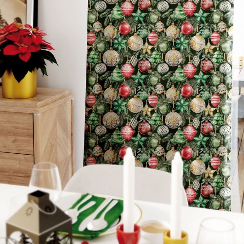 BOMBKI Tkanina dekoracyjna NINA WODOODPORNA, 160cm, kolor zielony