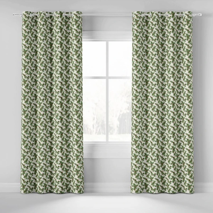 ŚWIĘTA 002 Tkanina dekoracyjna świąteczna; szerokość 140cm