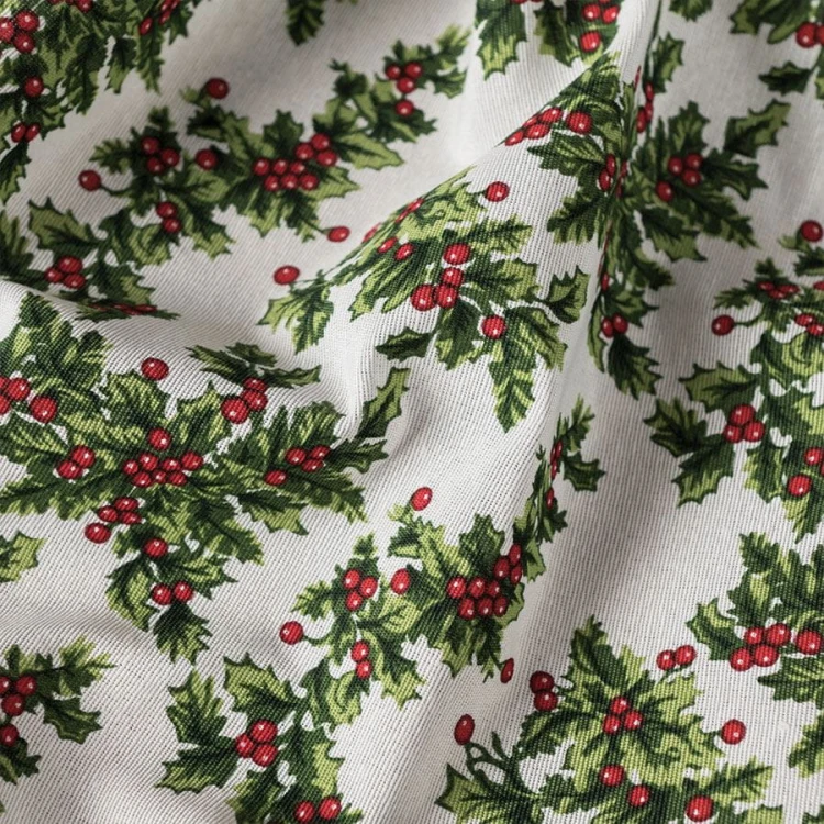 ŚWIĘTA 002 Tkanina dekoracyjna świąteczna; szerokość 140cm