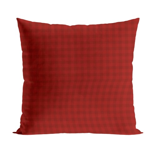 KRATA Z CHOINKĄ, BAJKOWE ŚWIĘTA Poszewka dekoracyjna VELVET, 40x40cm, kolor bordowy