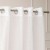 NOELLE Firana gotowa na przelotkach, szerokość 140cm x wysokość 250cm, kolor biały