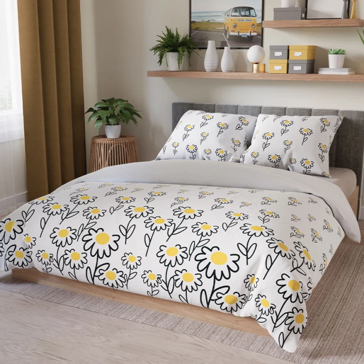 BELLIS Komplet pościeli z bawełny satynowej 220x200cm