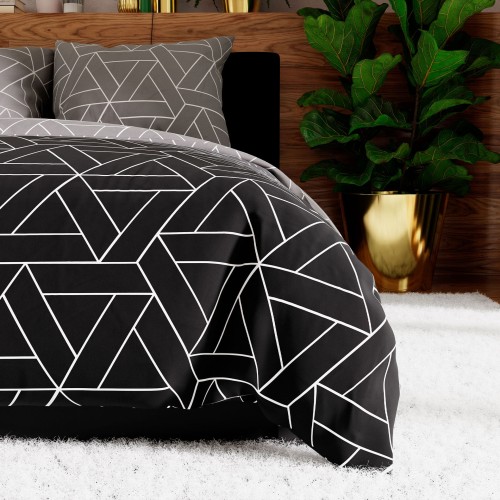 ZEFIRA Komplet pościeli z bawełny satynowej 160x200cm