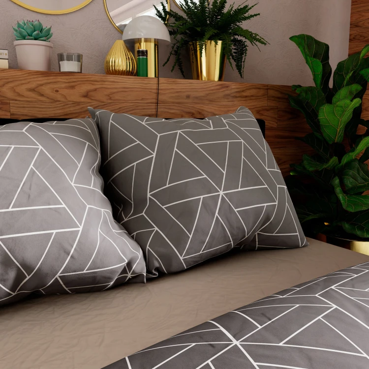 ZEFIRA Komplet pościeli z bawełny satynowej 160x200cm