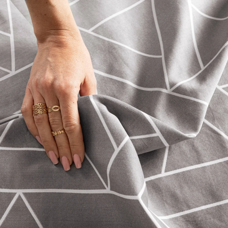 ZEFIRA Komplet pościeli z bawełny satynowej 160x200cm