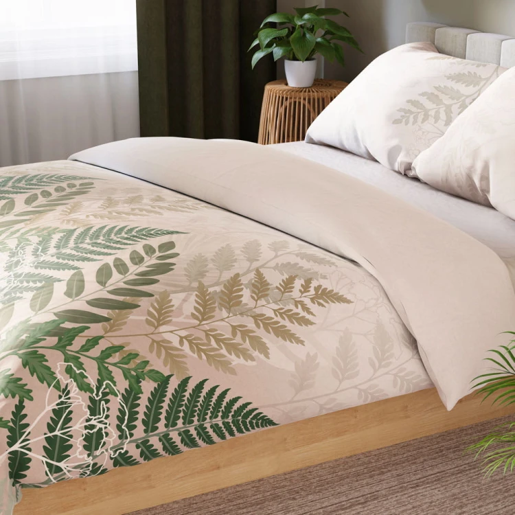 FERNA Komplet pościeli z bawełny satynowej 160x200cm