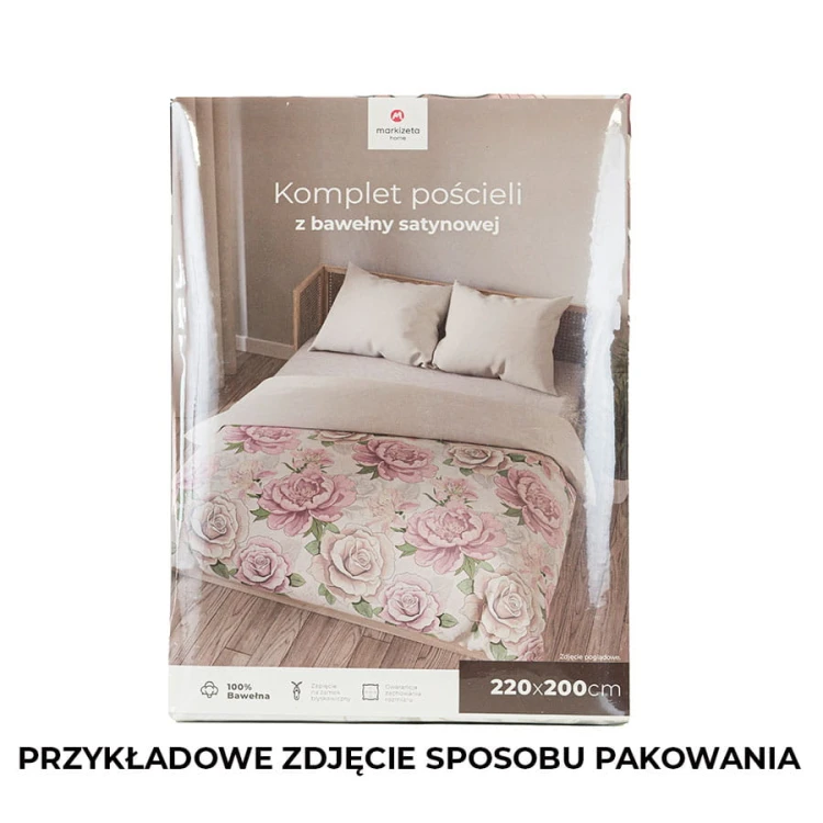 PATTI Komplet pościeli z bawełny satynowej 220x200cm