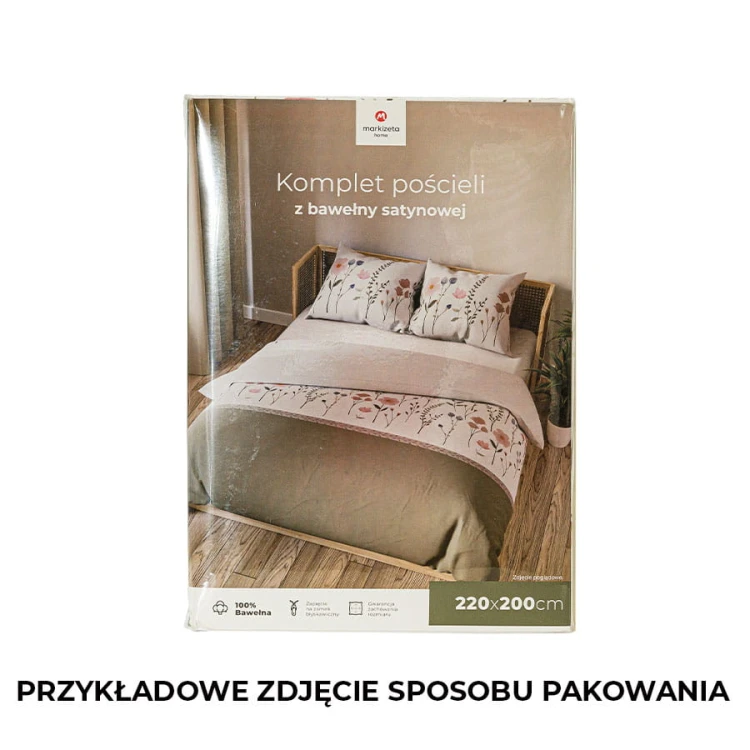 FABLE Komplet pościeli z bawełny satynowej 220x200cm