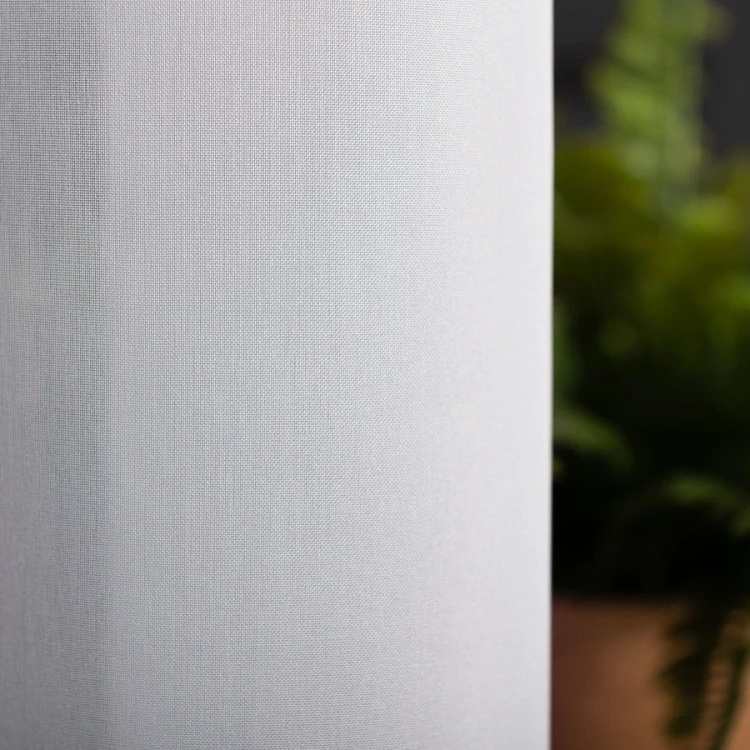 WOAL Firanka fantazyjna z ołowianką, wysokość 350cm, kolor biały