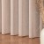 TIFFANY Firanka fantazyjna, wysokość 300cm, kolor pastelowy łososiowy