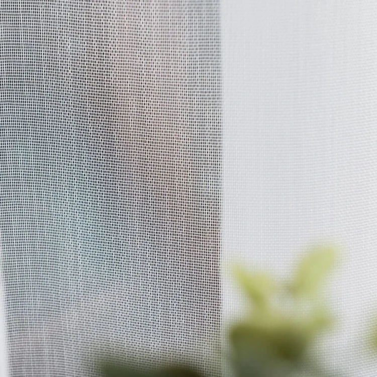 Firanka fantazyjna z ołowianką, wysokość 320cm, kolor biały