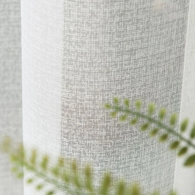 Firanka fantazyjna, wysokość 330cm, kolor kremowy