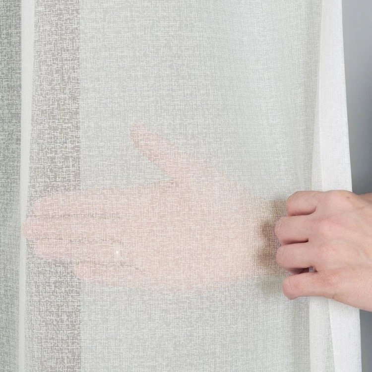 Firanka fantazyjna, wysokość 330cm, kolor kremowy