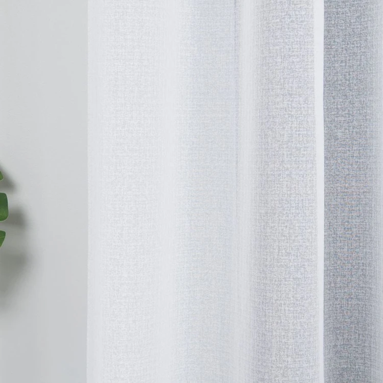 Firanka fantazyjna z ołowianką, wysokość 330cm, kolor biały