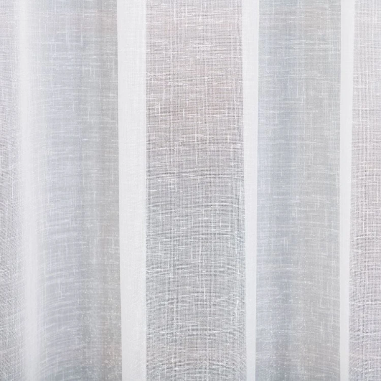 Firanka fantazyjna błyszcząca, wysokość 300cm, kolor biały