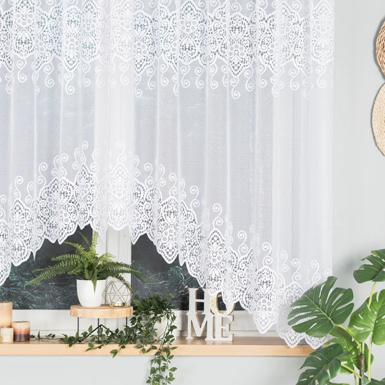CELINA Firanka żakardowa gotowa 300x160 cm biała