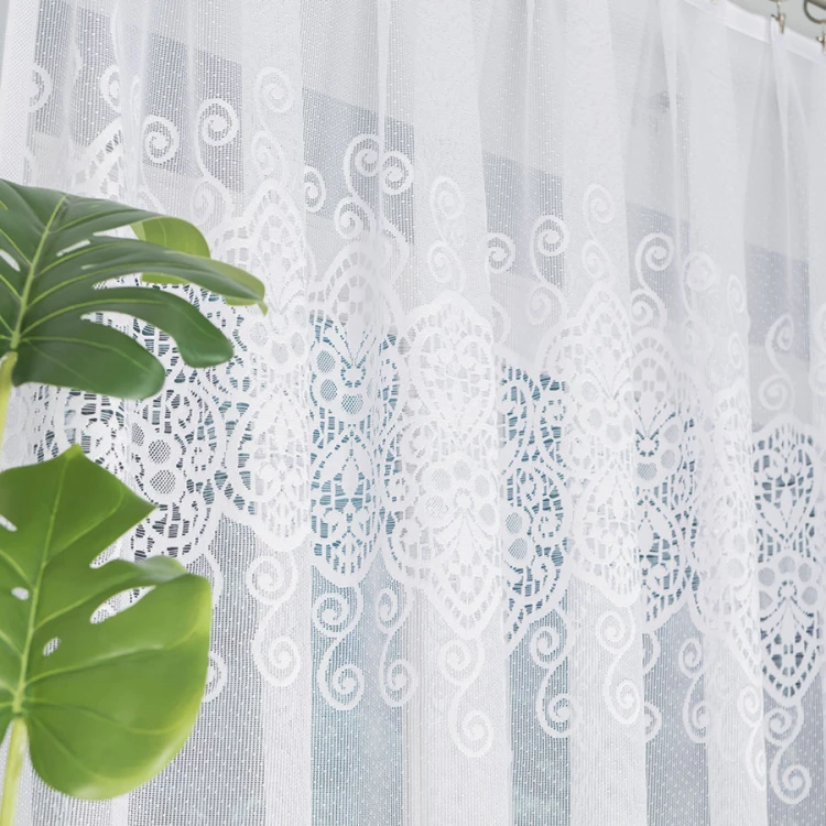 CELINA Firanka żakardowa gotowa 300x160 cm biała